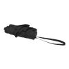Parapluie pliable compact Jill 19 pouces à 5 baleines en RPET noir