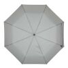 Parapluie pliable SMART 21 pouces en RPET Gris clair