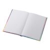 Carnet A5 à couverture rigide et brillante Novella Brontë avec 100&nbsp;feuilles Blanc | sans marquage | non disponible | non disponible
