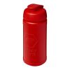 Bouteille de sport Baseline Rise de 500 ml recyclée avec couvercle rabattable Rouge-Rouge | sans marquage | non disponible | non disponible