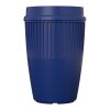 Gobelet Cirrus de 350&nbsp;ml avec couvercle 360° Bleu | sans marquage | non disponible | non disponible