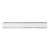 Règle en plastique Renzo 30 cm blanc | sans marquage | non disponible | non disponible