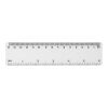 Règle PP Rothko 15 cm blanc | sans marquage | non disponible | non disponible