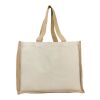 Sac Varai 340 g/m² en toile et jute Standard | Naturel-Naturel | sans marquage | non disponible | non disponible | non disponible
