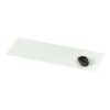 Tapis de bureau gaming Lumin blanc