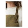 VINGA Tablier en toile recyclé GRS Tome vert | sans marquage | non disponible | non disponible | non disponible