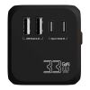 SCX.design T16 Universeller Reiseadapter noir