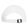 Casquette sandwich 6&nbsp;panneaux Morion GRS recyclée ajustable Standard | Blanc | Not applicable | sans marquage | non disponible | non disponible | non disponible