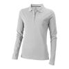 Polo manches longues femme Oakville Standard | Gris mélangé | XS | sans marquage | non disponible | non disponible | non disponible