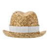 Chapeau de paille Pricus Blanc-Naturel | sans marquage | non disponible | non disponible | non disponible
