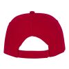 Casquette 5 panneaux sandwich Styx Standard | Rouge | sans marquage | non disponible | non disponible | non disponible