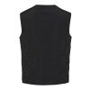 Gilet matelassé Quartz unisexe recyclé certifié GRS Noir | XL | sans marquage | non disponible | non disponible