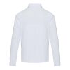 Polo unisexe Zeus à manches longues et demi fermeture éclair Blanc | non disponible | sans marquage | non disponible | non disponible