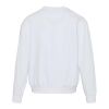 Pull unisexe OCS en coton bio oversize à col rond Boris de 280&nbsp;g/m2 Standard | Blanc | XXS | sans marquage | non disponible | non disponible | non disponible