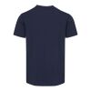 T-shirt unisexe en coton bio certifié OCS Balfour à manches courtes et col en V de 200&nbsp;g/m² Marine | L