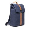 VINGA Sac à dos en toile Bosler bleu marin | sans marquage | non disponible | non disponible