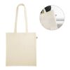 LEON. Sac 100% coton bio (140 g/m²) Beige | sans marquage