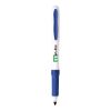 BIC® Mark-it Permanent Marqueur Blanc-bleu | Sérigraphie 1 couleur | Capuchon-arrière clip | 15.00 mm x 25.00 mm