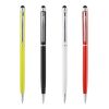 Stylo Sleek Stylus blanc | Sérigraphie 1 couleur | Capuchon-Arrière clip | 10.00 mm x 24.00 mm