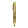 Stylo Sleek Stylus Executive or | Sérigraphie 1 couleur | Capuchon-arrière clip | 10.00 mm x 24.00 mm