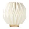 Lampe LED en papier pliable Coollux Luna 25cm, inspirée de l'Origami Nature