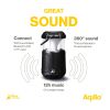 Enceinte Bluetooth Aqiila Soundbird B10 avec éclairage et batterie externe Noir