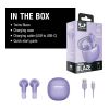 3TW2200 I Fresh 'n Rebel Twins Blaze - True Wireless earbuds with ENC Transparent Lilas