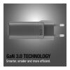 Fresh 'n Rebel chargeur rapide pour ordinateur portable 67 W GaN USB-C et USB-A Gris foncé | sans marquage | non disponible | non disponible