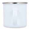 Tasse en émail 350ml Blanc