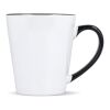 Mug subli Melbourne bord & anse colorés 300ml Blanc-Noir | sans marquage | non disponible | non disponible | non disponible