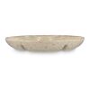 Assiette ronde en céramique Sagaform Ditte 26 cm Beige