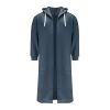 Kosta Linnewafveri Peignoir College L/XL Bleu / Blanc