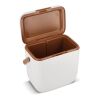 Glacière InSideOut Iska 8 L Blanc | Sérigraphie 1 couleur | top | 60 mm x 60 mm