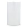 Ensemble de 3 bougies LED Koselys (fonctionnant à piles) Crème