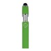 Paris soft touch, encre bleue R-AL Vert clair | Gravure | dans le prolongement du clip | 35 mm x 8 mm | non disponible