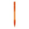 Stylo Nash Transparent Orange-Orange | Tampographie 1 couleur | sur le clip | 30 mm x 5 mm | non disponible