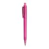 Stylo Baron '03 Happy givré Rose foncé-Rose foncé | Sérigraphie 1 couleur | à 270 degrés du clip | 45 mm x 25 mm | non disponible