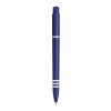 Stylo Tropic Colour opaque Bleu foncé | Sérigraphie 1 couleur | dans le prolongement du clip | 40 mm x 25 mm | non disponible