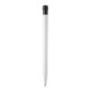 Stylo Ingeo TM Pen opaque Blanc-Noir | Sérigraphie 1 couleur | dans le prolongement du clip | 45 mm x 25 mm | non disponible