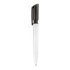 Stylo S40 Colour opaque Blanc-Noir | Tampographie 1 couleur | sur le clip | 25 mm x 5 mm | non disponible