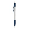 Stylo Cosmo Opaque Blanc-Bleu foncé | Tampographie 1 couleur | sur le clip | 20 mm x 5 mm | non disponible