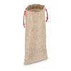 Pochette à vin en jute 14x34cm Nature | sans marquage | non disponible | non disponible