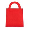 Sac cadeau en feutre 15x21cm Rouge / blanc | sans marquage | non disponible | non disponible