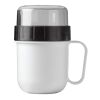 Mug déjeuner à emporter 520+230ml Multicolore | sans marquage | non disponible | non disponible | non disponible