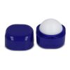 Baume à lèvres cubique en ABS recyclé Bleu / Blanc