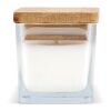 Bougie végétale Chakra dans un pot en verre Blanc | sans marquage | non disponible | non disponible