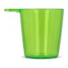 Verre à shot de festival avec cordon Vert foncé-Vert foncé | sans marquage | non disponible | non disponible