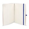 Cahier à couverture souple Papier kraft A5 Bleu / Blanc | sans marquage | non disponible | non disponible