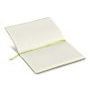 Carnet Yuzu à couverture souple Thermo A5 Noir-Vert clair | sans marquage | non disponible | non disponible
