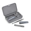 Set de manucure 5 pièces Kira Gris | Tampographie 1 couleur | top | 65 mm x 60 mm